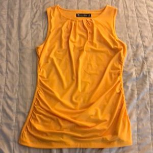 Yellow tank top NWOT
